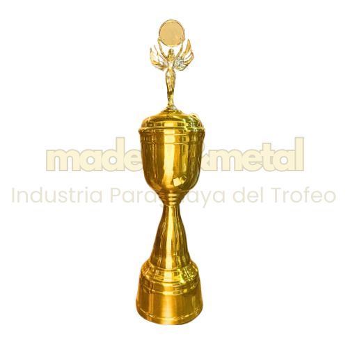 Imagen de Copa de metal con tapa - M5.640